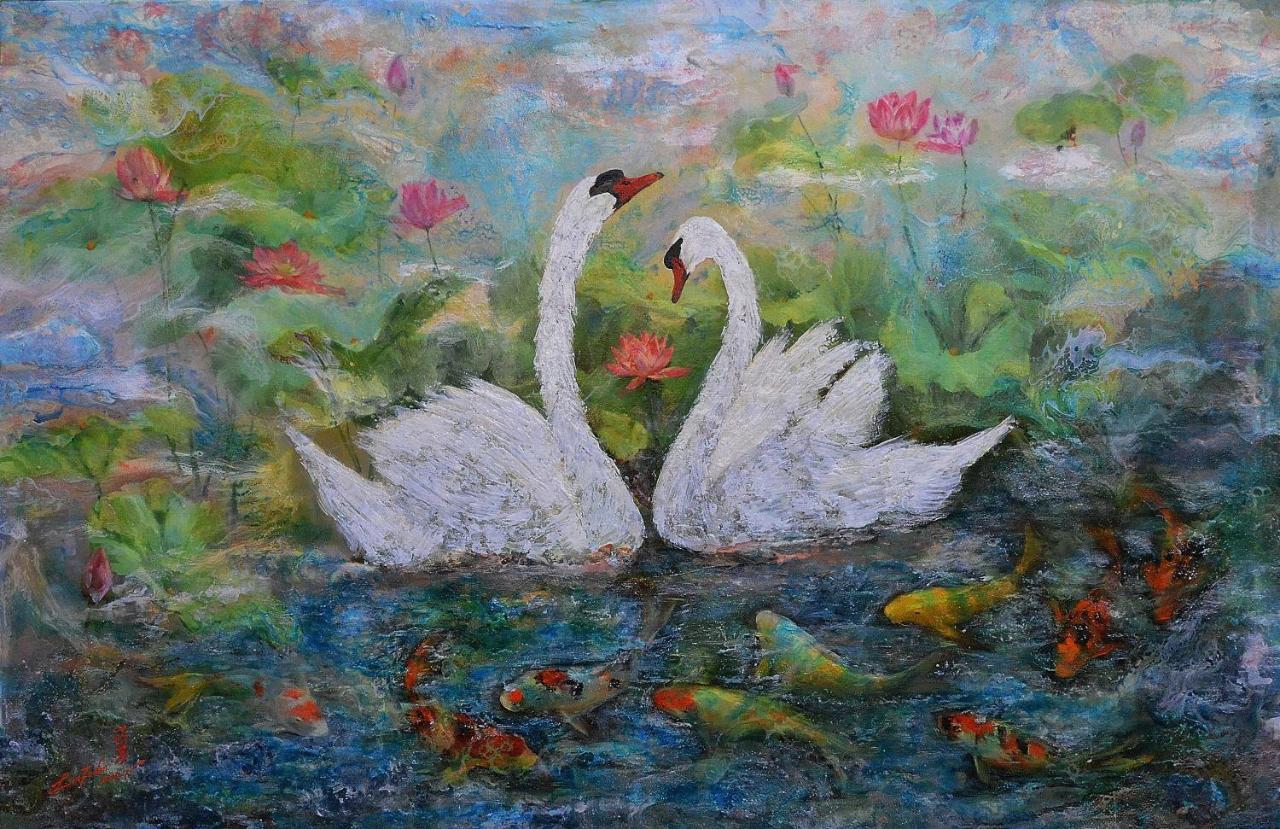 Swan Lake Villa Resort Nanwan Esterno foto